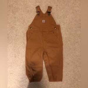 Carhartt Kids Overalls in Classic Tan